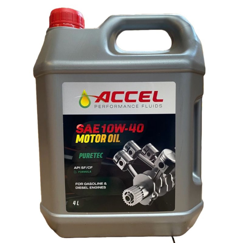 ACCEL SAE 10W40 4X4L
