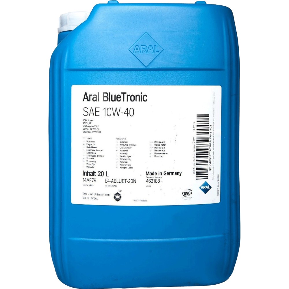 ARAL BLUETRONIC 10W-40 20L