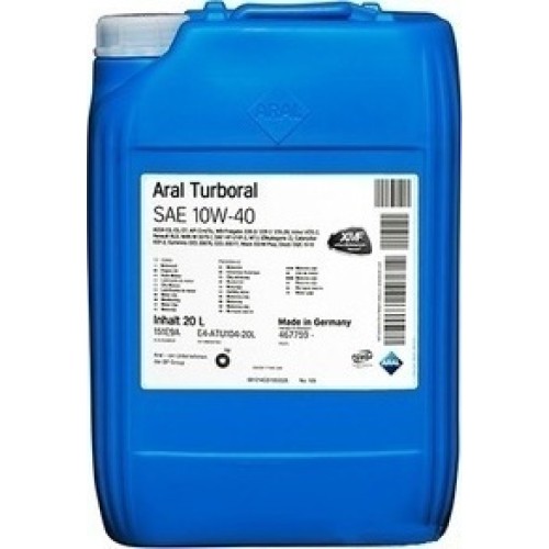 ARAL TURBORAL 10W-40 A3 20L