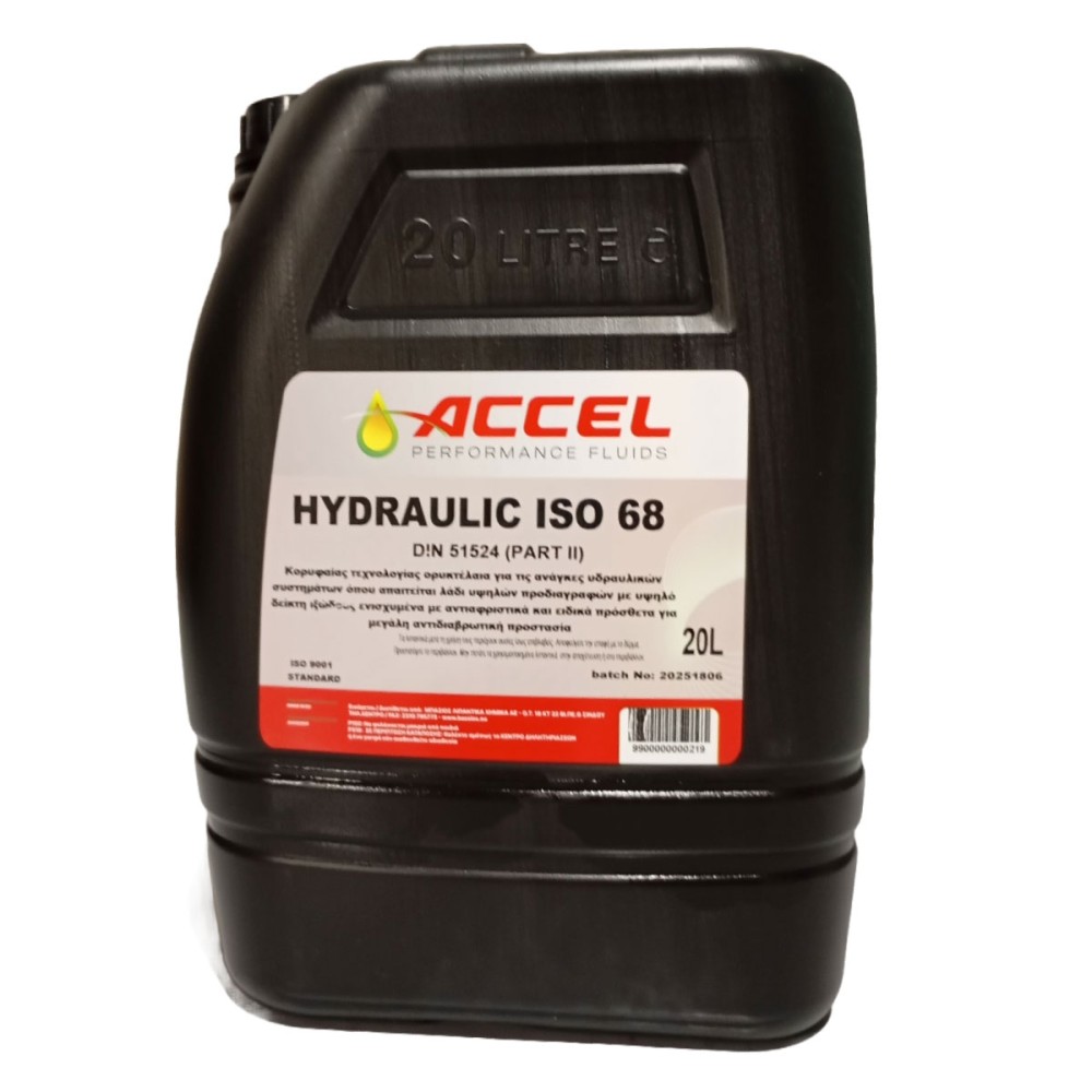 ACCEL HYDRA ISO 68 DIN 51524/PART II 20L