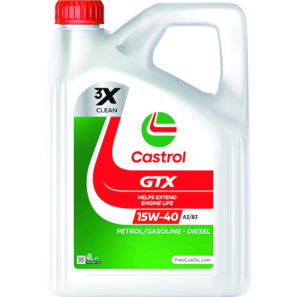 Castrol GTX 15W-40 A3/B3 4X4L