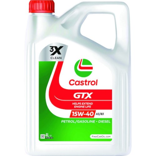 Castrol GTX 15W-40 A3/B3 4X4L