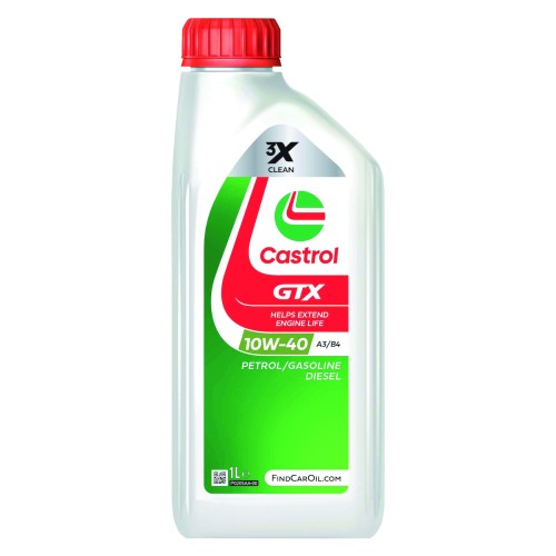 Castrol GTX ULTRACLEAN 10W40A3/B4 12X1L E4