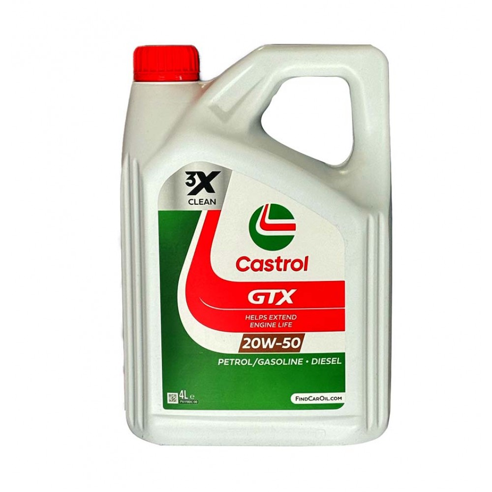 Castrol GTX 20W-50 4X4L