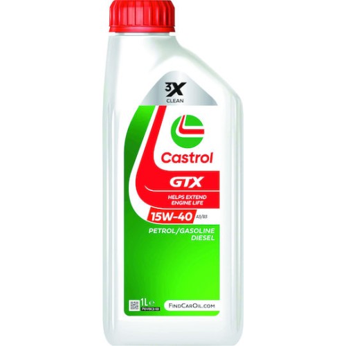 Castrol GTX 15W-40 A3/B3 12X1L