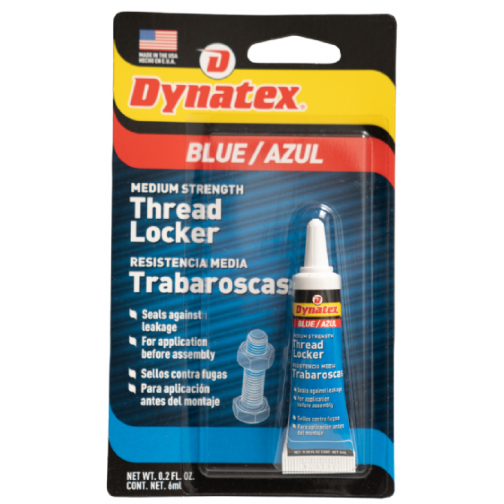 DYNATEX BLUE MED THREADLOCKER 6ml