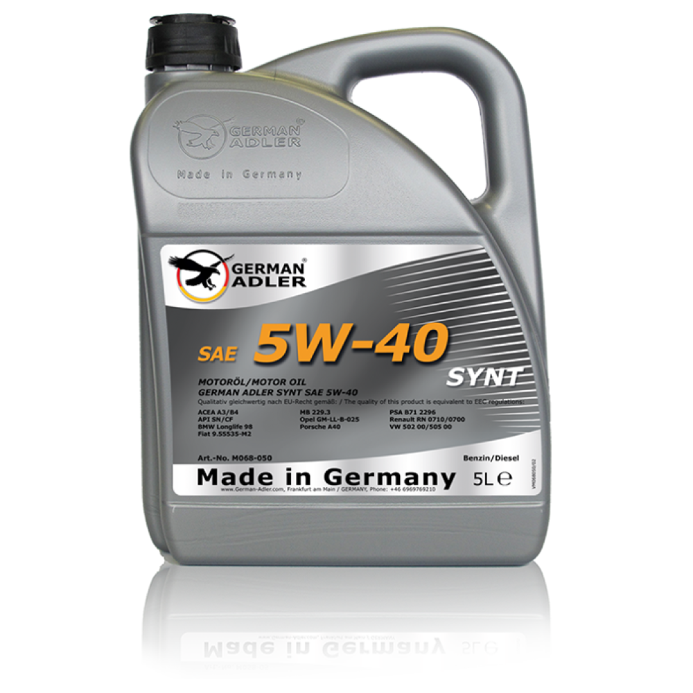 GERMAN ADLER SYNT 5W40 12X1L