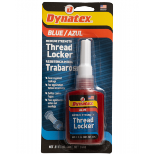 DYNATEX BLUE MED THREADLOCKER 24ml