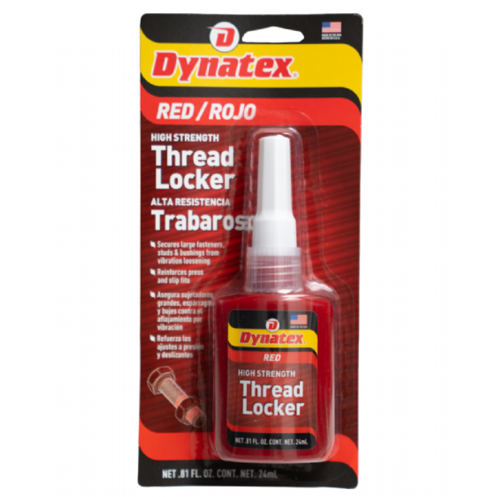 DYNATEX RED HIGH THREADLOCKER 24ml