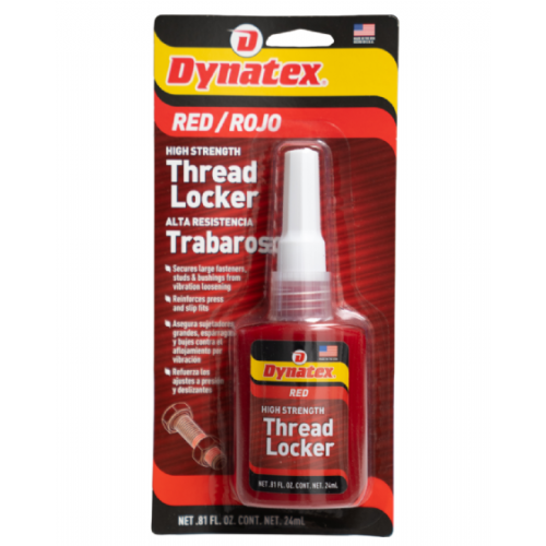 DYNATEX RED HIGH THREADLOCKER 24ml